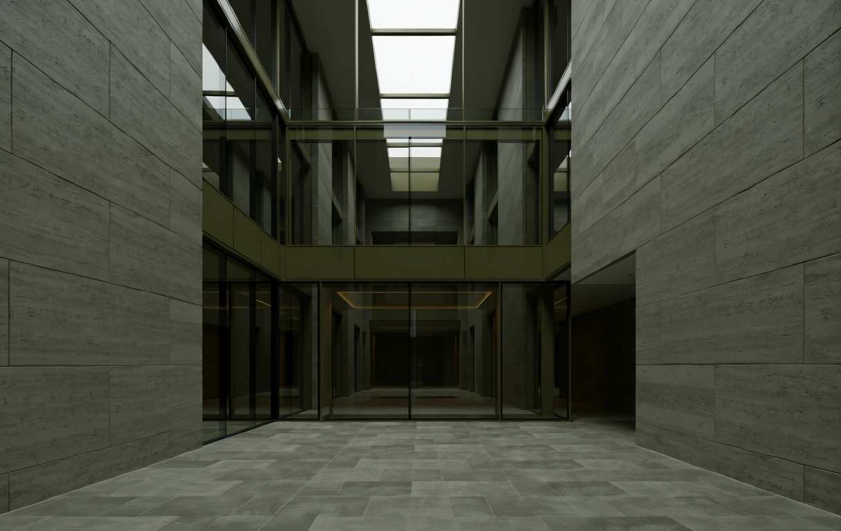 Architectural interior of Northwest Federal Credit Union